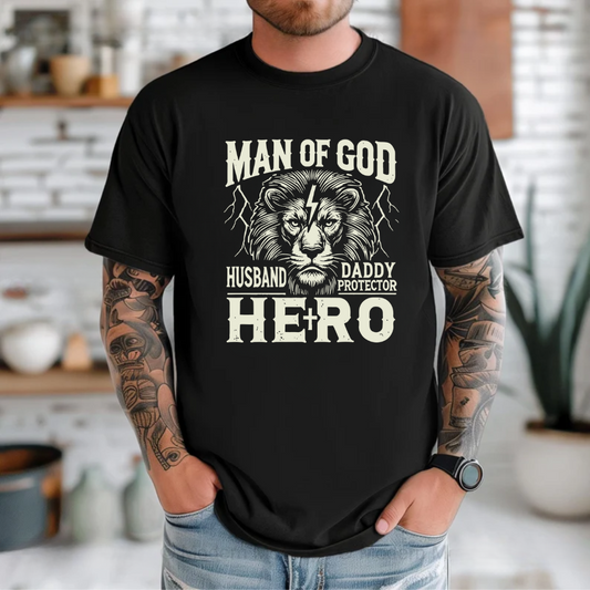 Man of God- Hero T-shirt