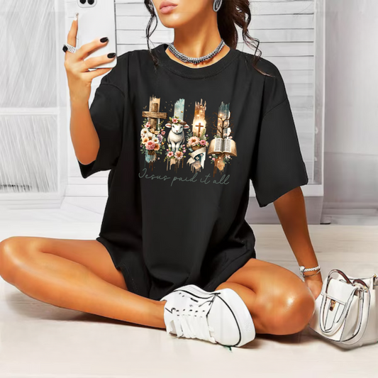 Jesus paid it all T-shirt