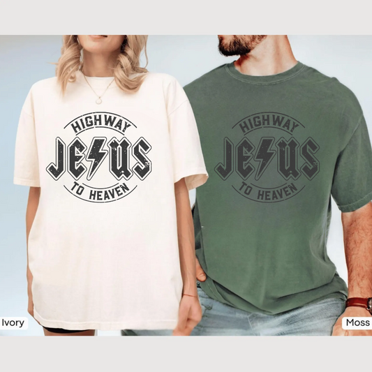 Highway Jesus to Heaven Shirt