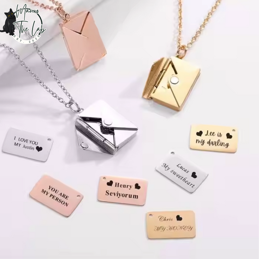 Personalized Secret Message Necklace