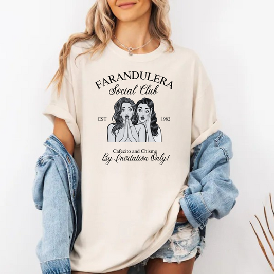 Farandulera Social Club Tee
