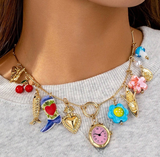 Cowgirl Spirit Charm Necklace